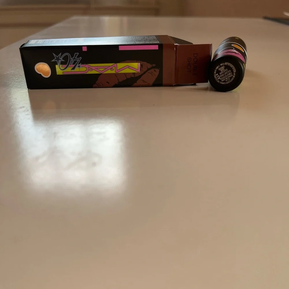 NIB MAC Double Shot Amplified Crème Lipstick Limited Edition 40th Anniversary
